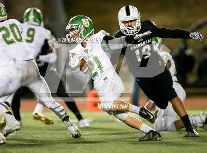 Thumbnail 3 in St. Joseph vs. Calabasas (CIF-SS Div 5 Quarterfinal) photogallery.