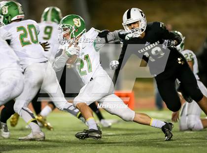 Thumbnail 1 in St. Joseph vs. Calabasas (CIF-SS Div 5 Quarterfinal) photogallery.