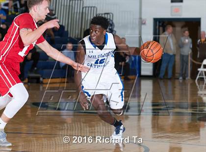 Thumbnail 3 in Delsea vs Wildwood Catholic (Shoot Down Cancer Classic) photogallery.
