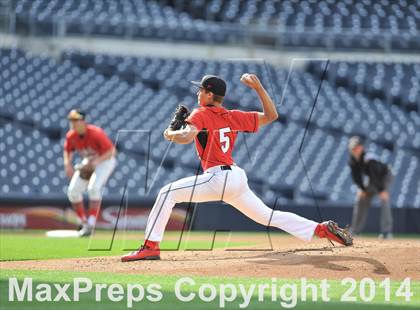 Thumbnail 2 in Santa Fe Christian Vs Bishop's (Petco Park) photogallery.