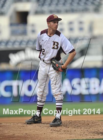 Thumbnail 2 in Santa Fe Christian Vs Bishop's (Petco Park) photogallery.