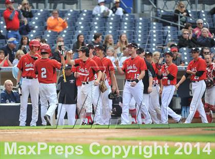 Thumbnail 2 in Santa Fe Christian Vs Bishop's (Petco Park) photogallery.