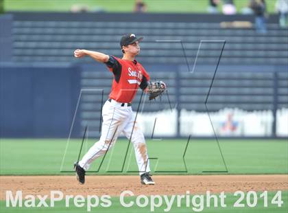 Thumbnail 2 in Santa Fe Christian Vs Bishop's (Petco Park) photogallery.