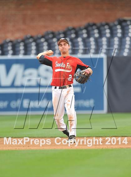 Thumbnail 1 in Santa Fe Christian Vs Bishop's (Petco Park) photogallery.