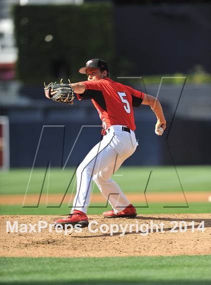 Thumbnail 2 in Santa Fe Christian Vs Bishop's (Petco Park) photogallery.