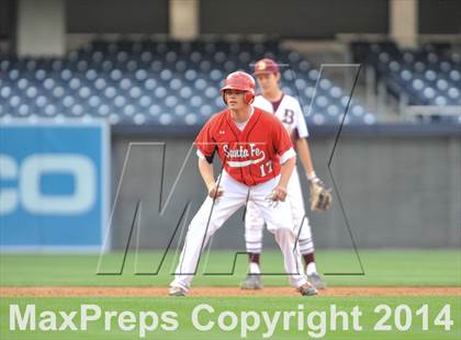 Thumbnail 2 in Santa Fe Christian Vs Bishop's (Petco Park) photogallery.