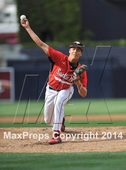 Thumbnail 2 in Santa Fe Christian Vs Bishop's (Petco Park) photogallery.