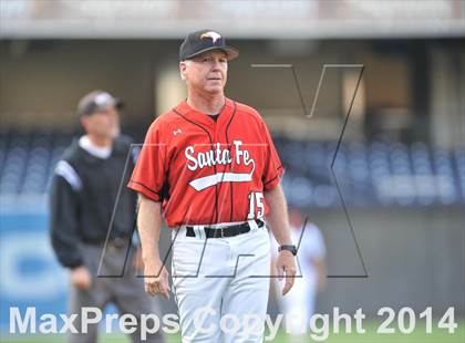 Thumbnail 2 in Santa Fe Christian Vs Bishop's (Petco Park) photogallery.
