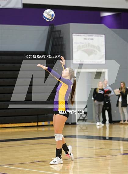 Thumbnail 2 in Troy vs Avondale (MHSAA District Quarterfinal) photogallery.