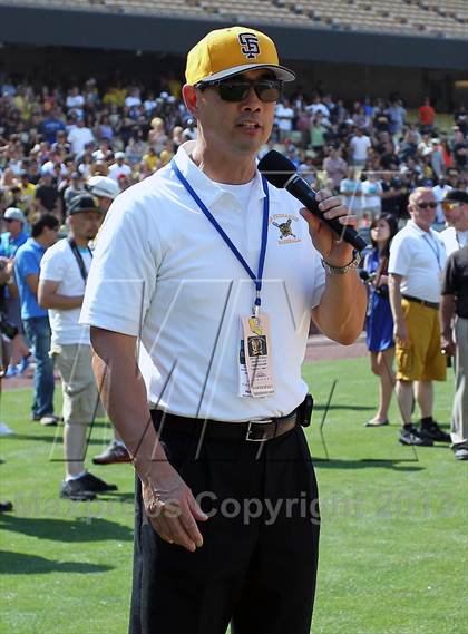Thumbnail 3 in Cleveland vs. San Fernando (CIF LACS D1 Final) photogallery.