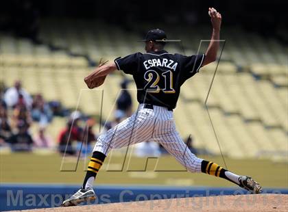 Thumbnail 3 in Cleveland vs. San Fernando (CIF LACS D1 Final) photogallery.