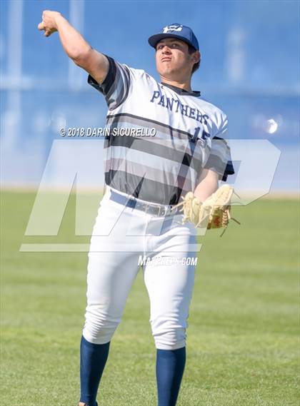 Thumbnail 1 in Redlands East Valley vs. Piedra Vista (Coach Bob Invitational)  photogallery.