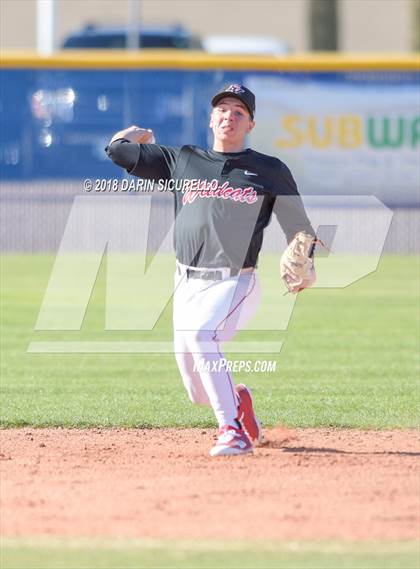 Thumbnail 2 in Redlands East Valley vs. Piedra Vista (Coach Bob Invitational)  photogallery.