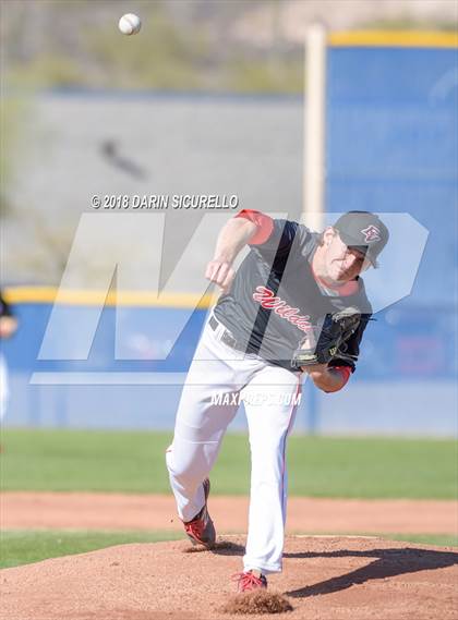 Thumbnail 3 in Redlands East Valley vs. Piedra Vista (Coach Bob Invitational)  photogallery.