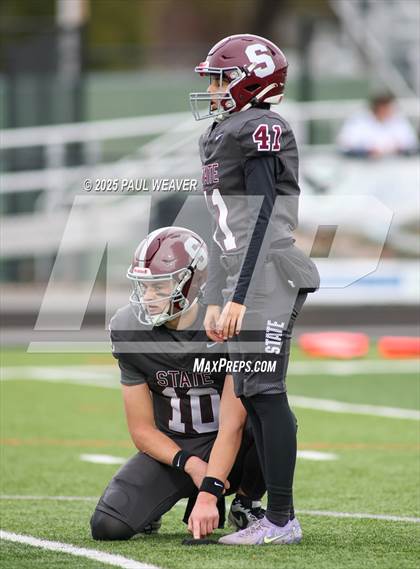 Thumbnail 2 in State College vs. Wilkes-Barre (PIAA Class 6A First Round) photogallery.