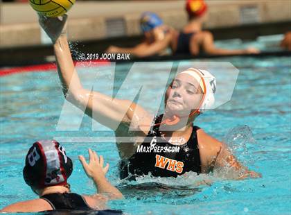 Thumbnail 2 in Woodside vs Sacred Heart Prep (Amanda Mac Invitational) photogallery.