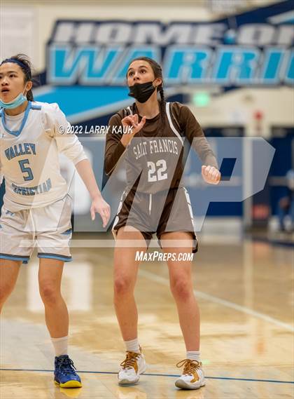 Thumbnail 3 in Saint Francis vs Valley Christian (CIF Open Division Final) photogallery.