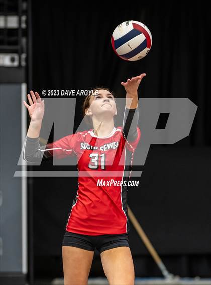 Thumbnail 3 in South Sevier vs. North Sevier (UHSAA 2A 2nd Round) photogallery.