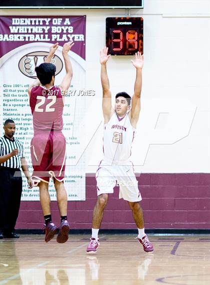 Thumbnail 2 in Golden Valley vs Whitney (CIF SJS D2 Playoff) photogallery.