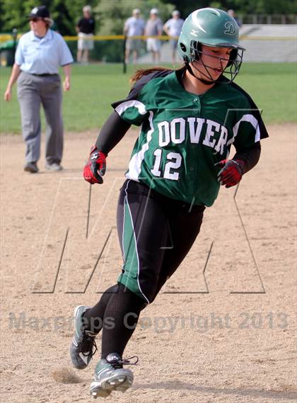 Thumbnail 3 in Dover vs. Winnacunnet (NHIAA Division I First Round) photogallery.
