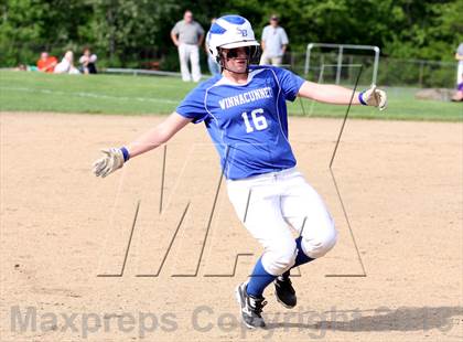 Thumbnail 3 in Dover vs. Winnacunnet (NHIAA Division I First Round) photogallery.