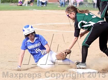 Thumbnail 3 in Dover vs. Winnacunnet (NHIAA Division I First Round) photogallery.