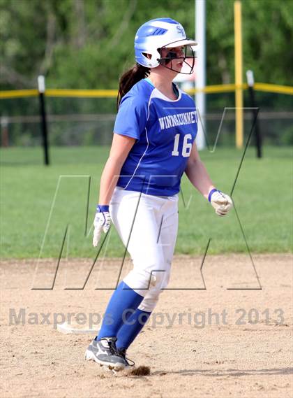 Thumbnail 2 in Dover vs. Winnacunnet (NHIAA Division I First Round) photogallery.