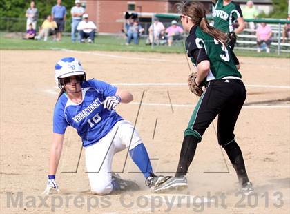Thumbnail 2 in Dover vs. Winnacunnet (NHIAA Division I First Round) photogallery.