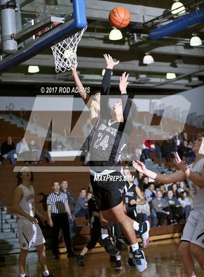 Thumbnail 2 in Lincoln Southeast vs. Lincoln Northeast (HAC Tournament) photogallery.