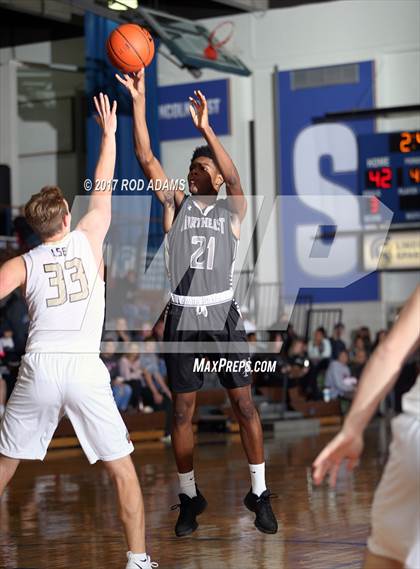 Thumbnail 3 in Lincoln Southeast vs. Lincoln Northeast (HAC Tournament) photogallery.