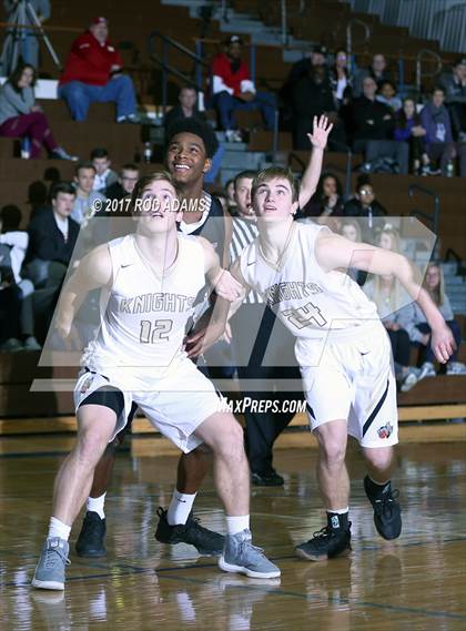 Thumbnail 3 in Lincoln Southeast vs. Lincoln Northeast (HAC Tournament) photogallery.