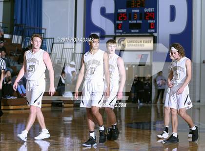 Thumbnail 3 in Lincoln Southeast vs. Lincoln Northeast (HAC Tournament) photogallery.