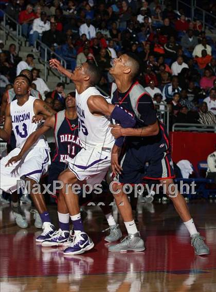 Thumbnail 1 in Kimball [Justin F.] vs Lincoln (Metroplex Thanksgiving Hoopfest) photogallery.