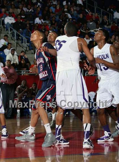 Thumbnail 2 in Kimball [Justin F.] vs Lincoln (Metroplex Thanksgiving Hoopfest) photogallery.