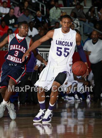 Thumbnail 3 in Kimball [Justin F.] vs Lincoln (Metroplex Thanksgiving Hoopfest) photogallery.