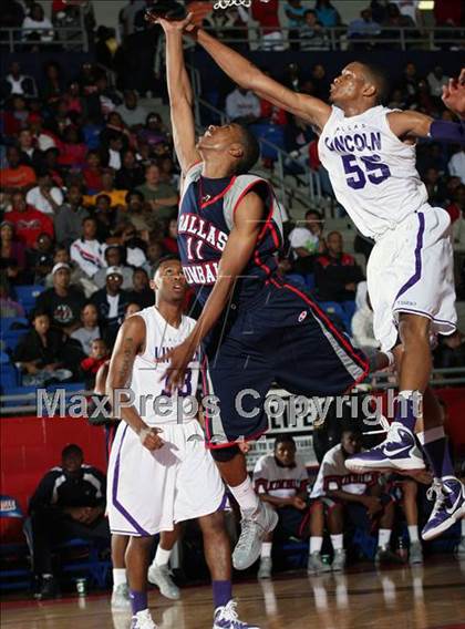 Thumbnail 3 in Kimball [Justin F.] vs Lincoln (Metroplex Thanksgiving Hoopfest) photogallery.
