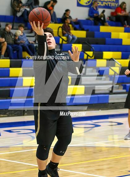 Thumbnail 1 in Buhach Colony vs East Bakersfield (Clovis Elks Basketball Tournament) photogallery.