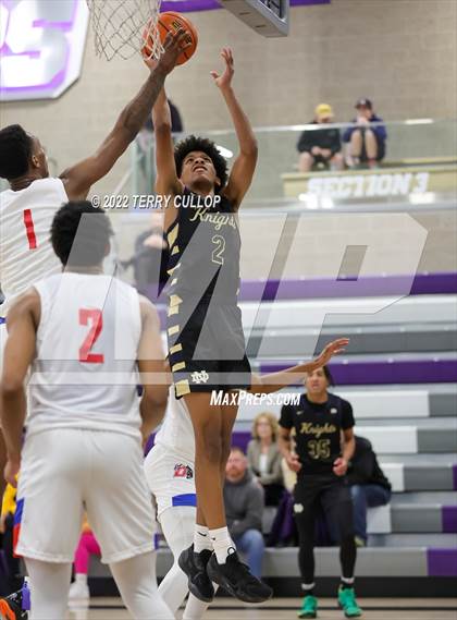 Thumbnail 3 in Notre Dame (SO) vs. Duncanville (Utah Holiday Hoopfest) photogallery.