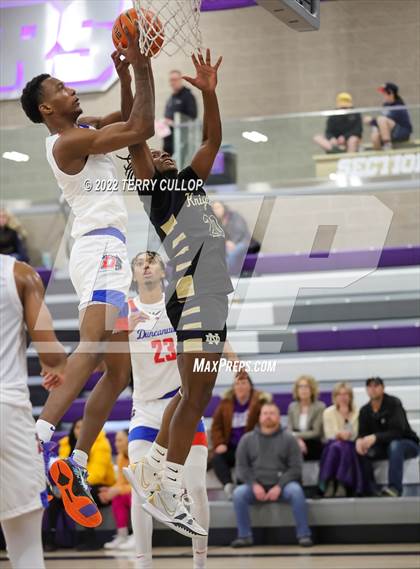 Thumbnail 3 in Notre Dame (SO) vs. Duncanville (Utah Holiday Hoopfest) photogallery.