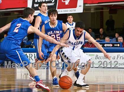 Thumbnail 2 in Dobbs Ferry vs Blind Brook (Class B Semifinal) photogallery.