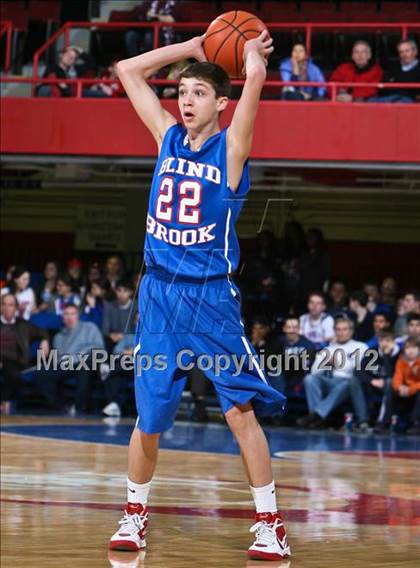 Thumbnail 1 in Dobbs Ferry vs Blind Brook (Class B Semifinal) photogallery.
