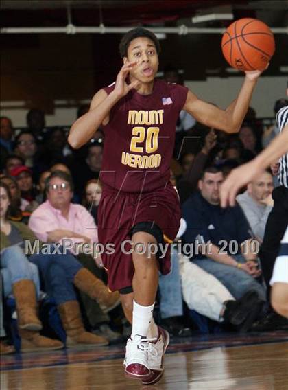 Thumbnail 1 in Poughkeepsie vs. Mt. Vernon (Section 1 Class AA Final) photogallery.
