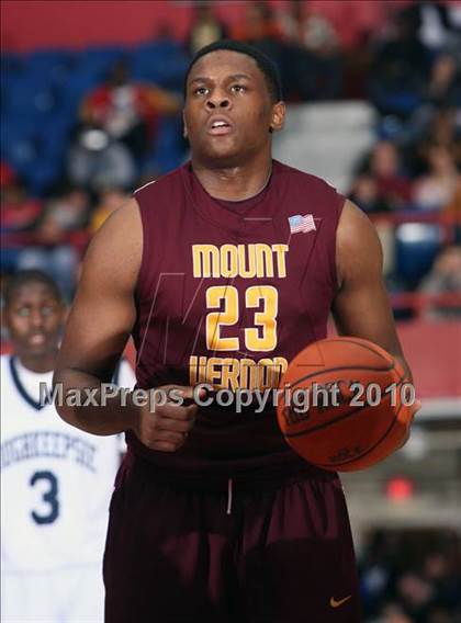 Thumbnail 2 in Poughkeepsie vs. Mt. Vernon (Section 1 Class AA Final) photogallery.