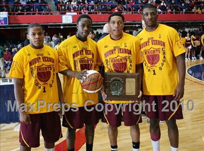 Thumbnail 3 in Poughkeepsie vs. Mt. Vernon (Section 1 Class AA Final) photogallery.