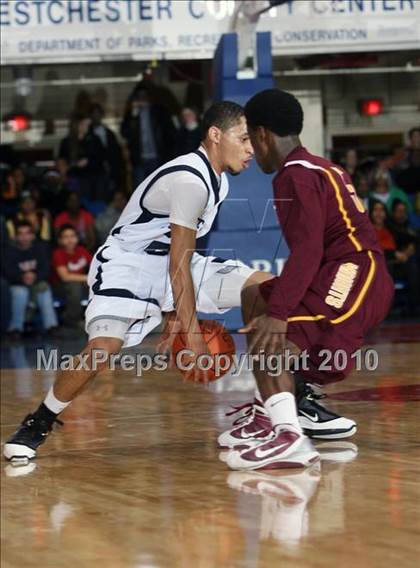 Thumbnail 3 in Poughkeepsie vs. Mt. Vernon (Section 1 Class AA Final) photogallery.