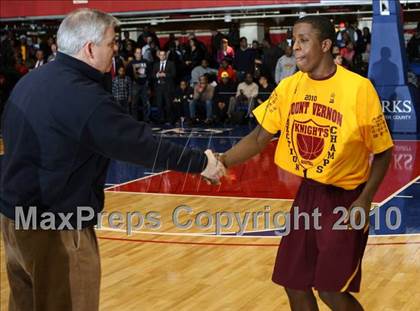 Thumbnail 2 in Poughkeepsie vs. Mt. Vernon (Section 1 Class AA Final) photogallery.