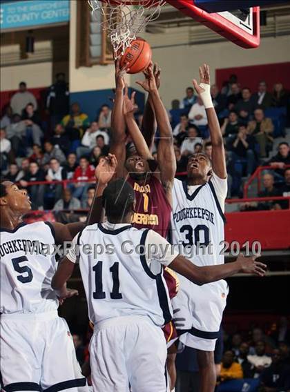 Thumbnail 3 in Poughkeepsie vs. Mt. Vernon (Section 1 Class AA Final) photogallery.