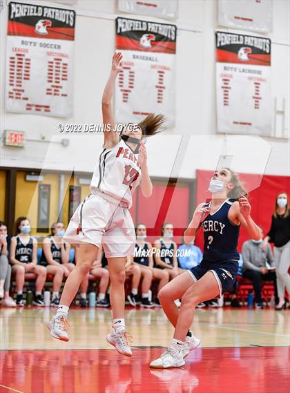 Thumbnail 1 in Our Lady of Mercy vs Penfield (NYSPHSAA Section 5 Class AA Quarterfinal Playoff) photogallery.