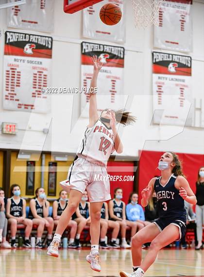 Thumbnail 3 in Our Lady of Mercy vs Penfield (NYSPHSAA Section 5 Class AA Quarterfinal Playoff) photogallery.