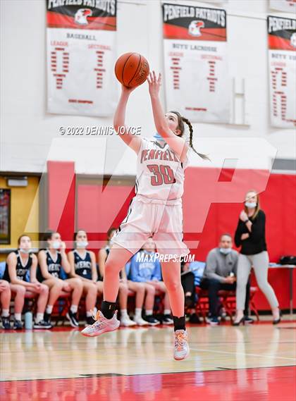 Thumbnail 1 in Our Lady of Mercy vs Penfield (NYSPHSAA Section 5 Class AA Quarterfinal Playoff) photogallery.